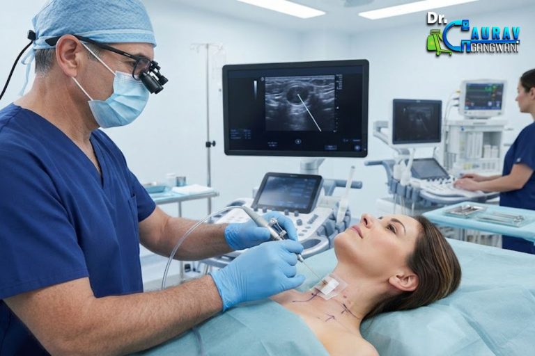 Enlarged Thyroid Nodule – Diagnosis and Minimally Invasive Treatment