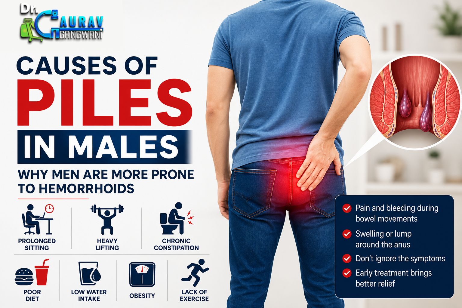causes of piles